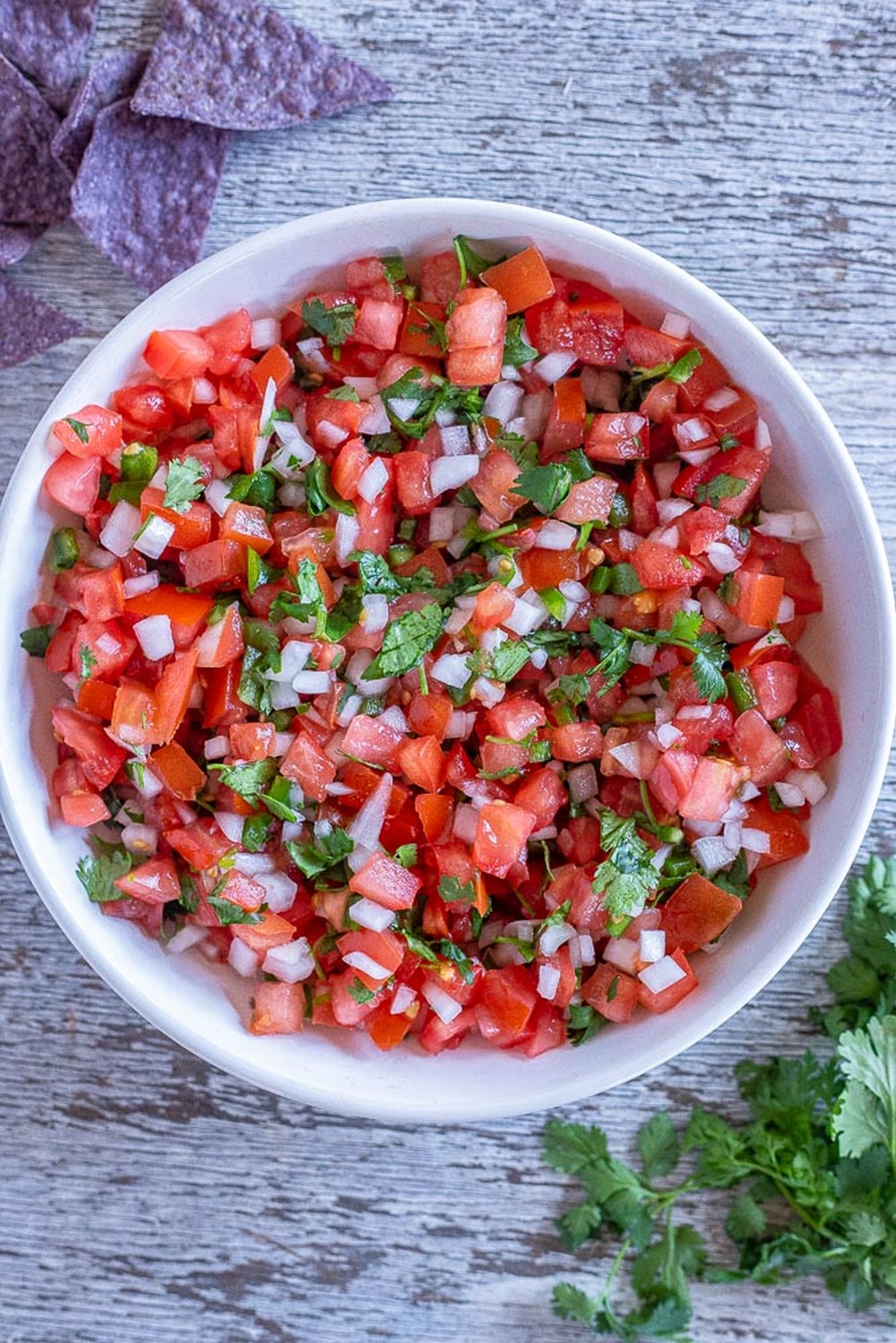 Homemade Pico De Gallo
