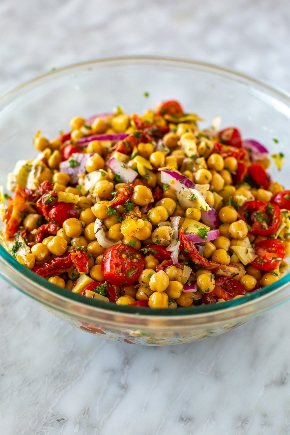 Mediterranean Chickpea Salad