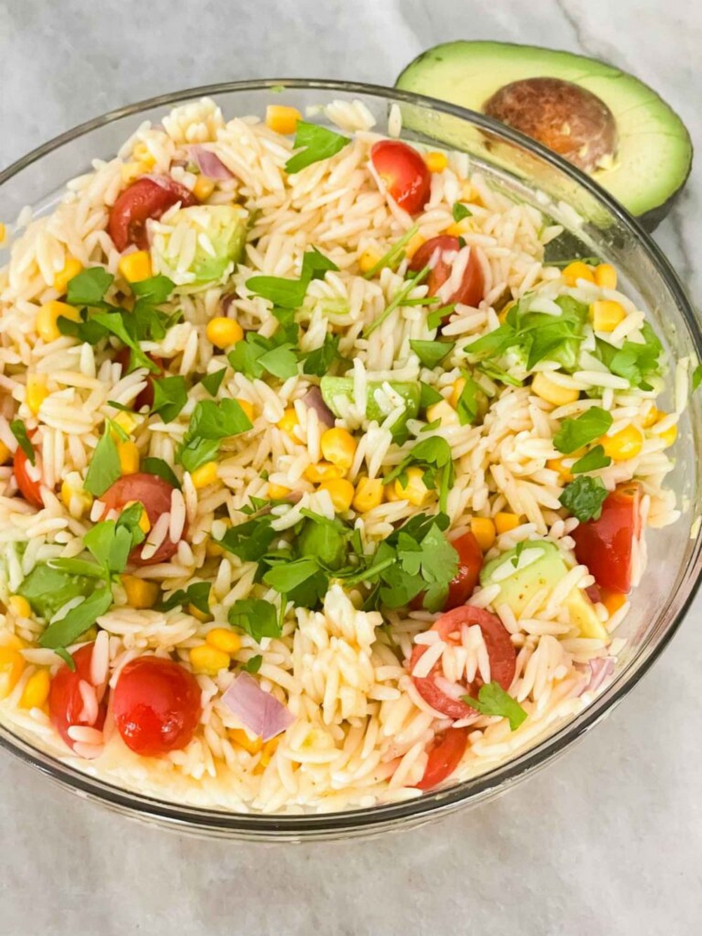 Mexican Orzo Pasta Salad