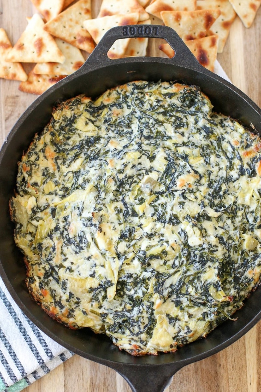 The Best Spinach Artichoke Dip