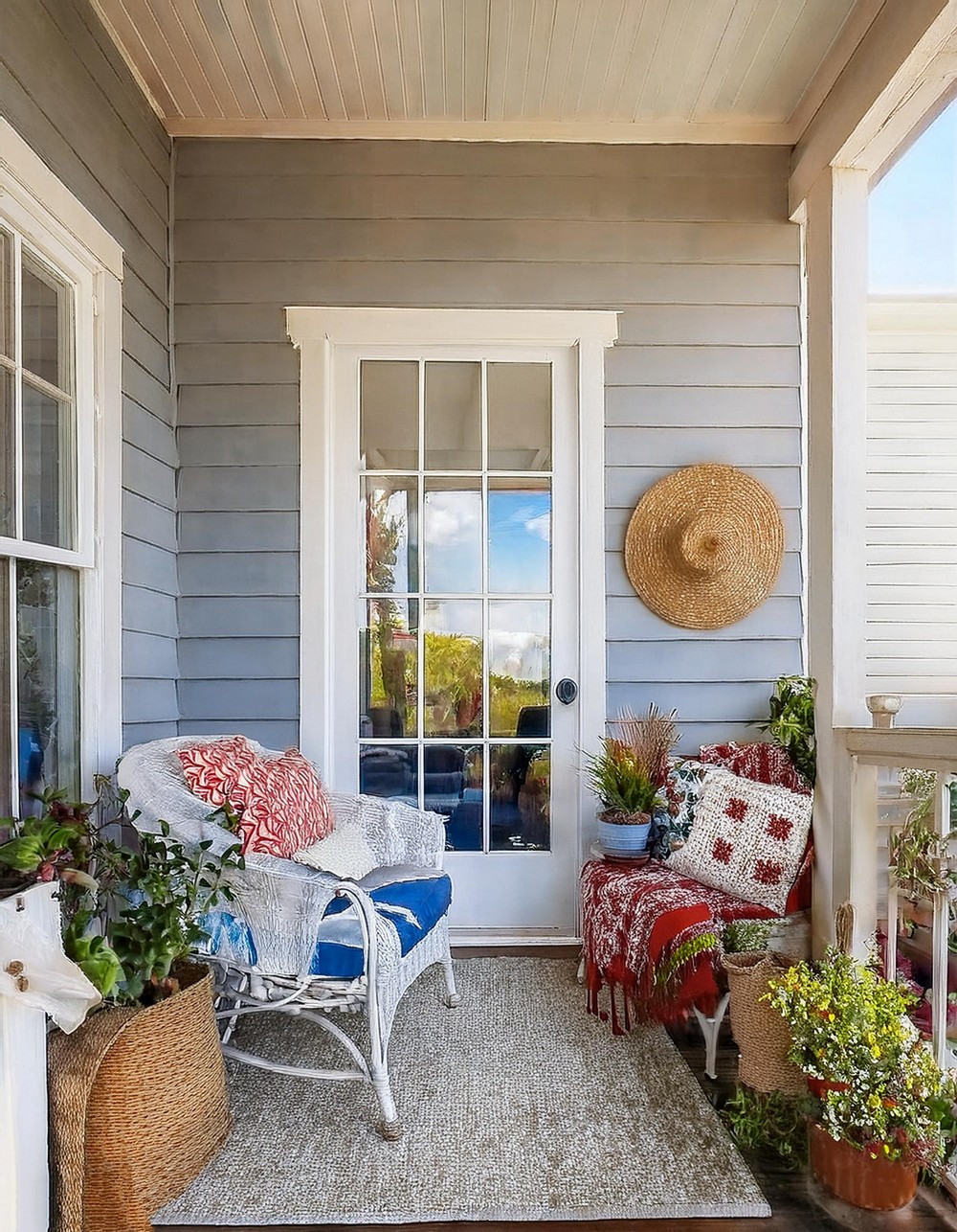 Coastal Front Screened-in Porch