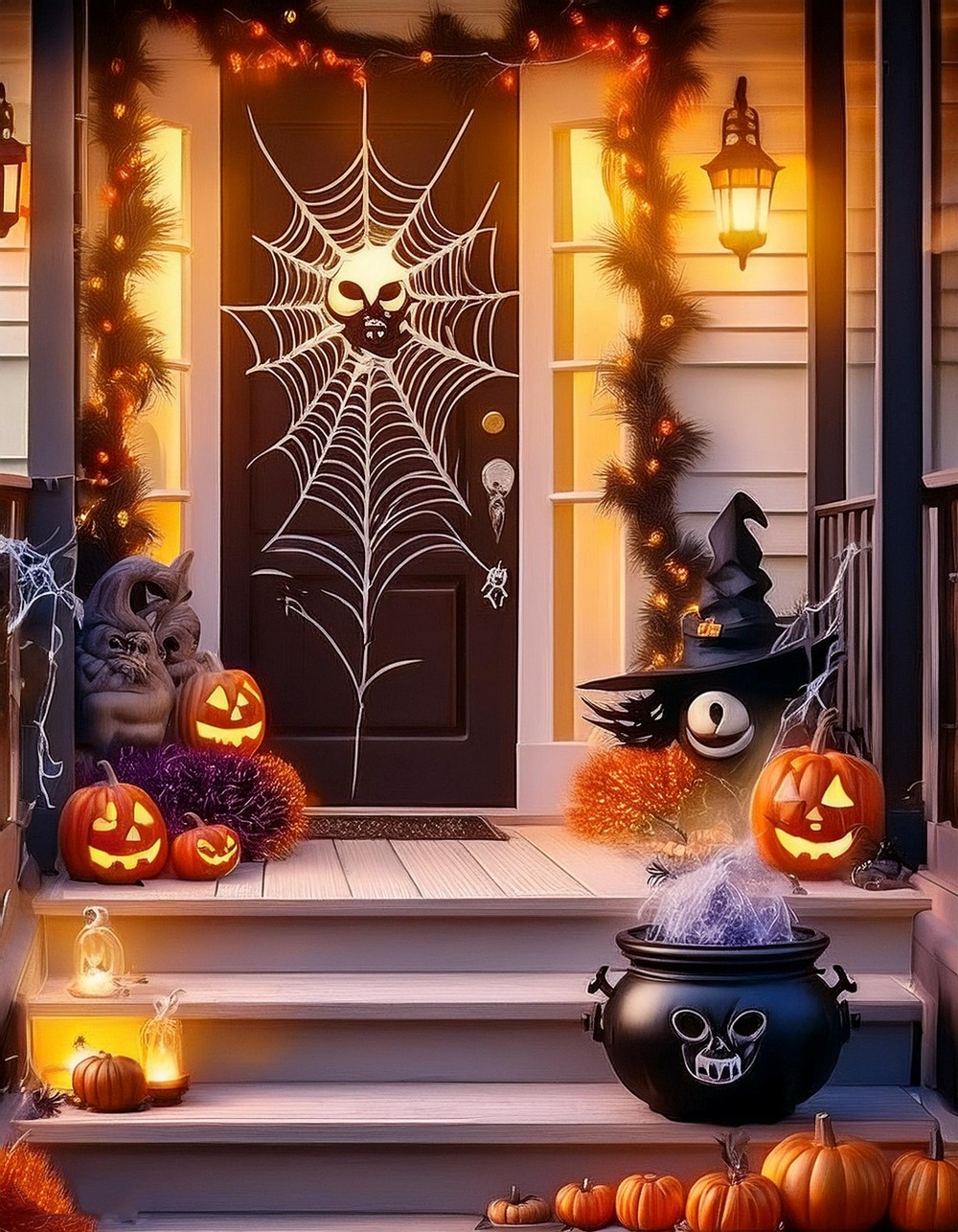 Create A Creepy Spider’s Lair