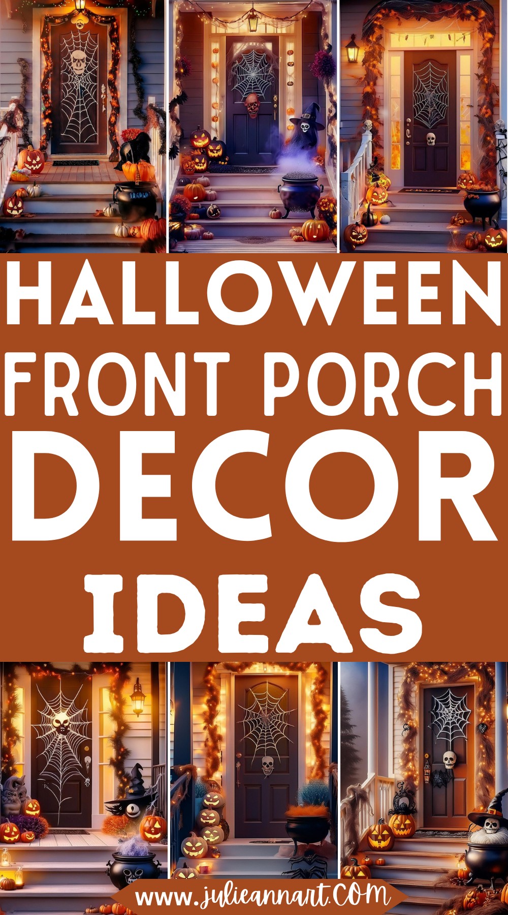 Halloween Front Porch Decor Ideas