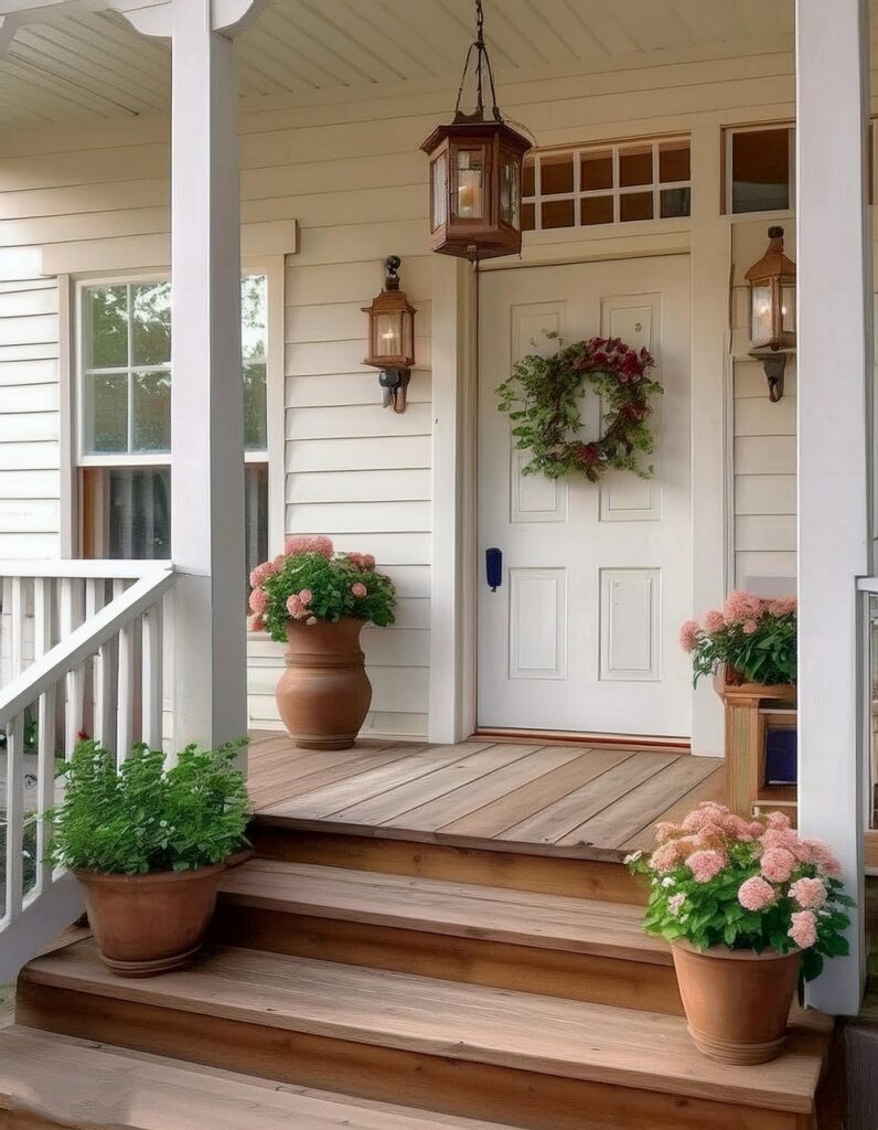 10 Farmhouse Porch Columns Decor Design & Ideas - Julie Ann Art