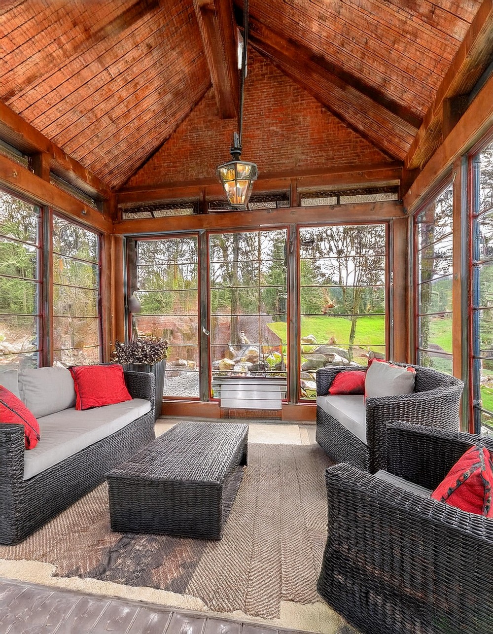 Serene Screened Porch