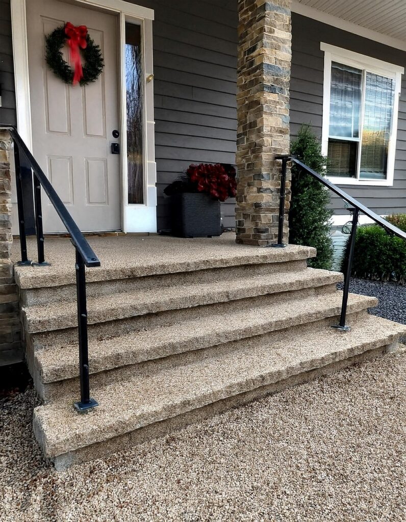 Dual Railing 11 Simple Porch Railing Ideas To Stylize Your Outdoor - Julie Ann Art