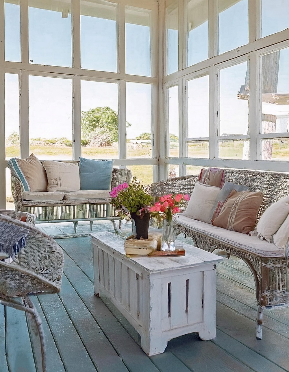 Vintage Porch Decor