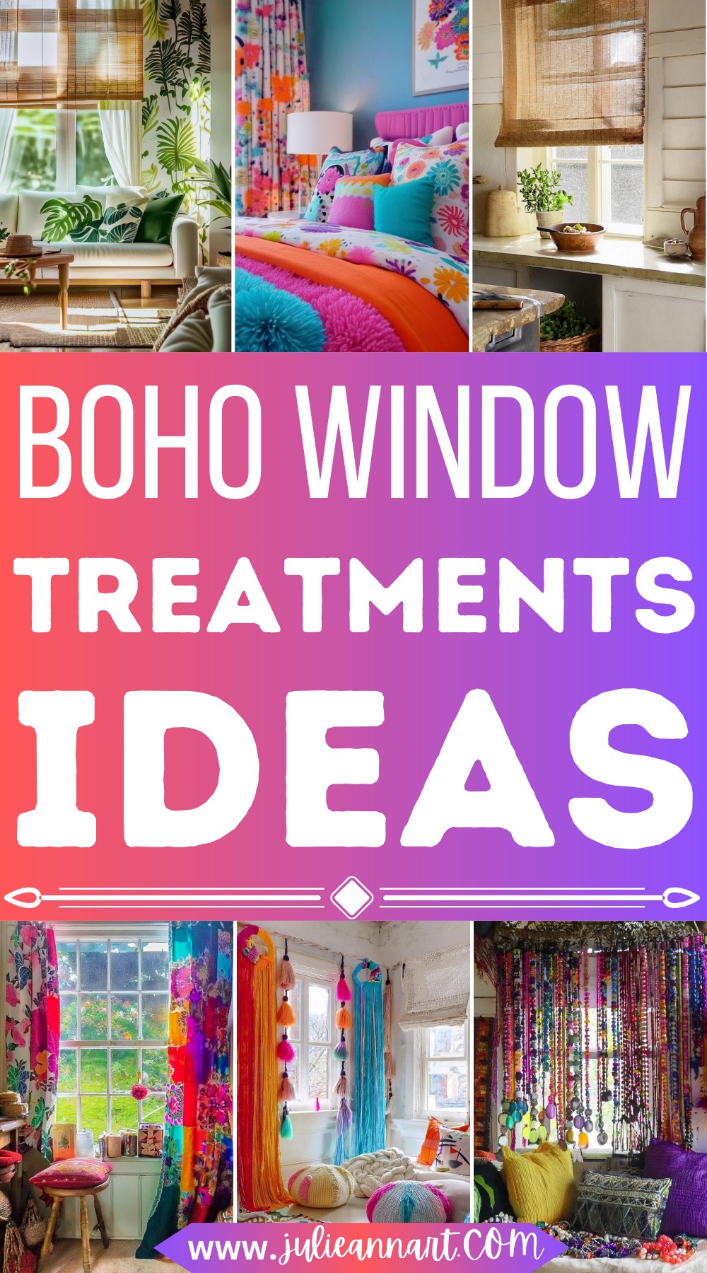 Boho Window Treatments