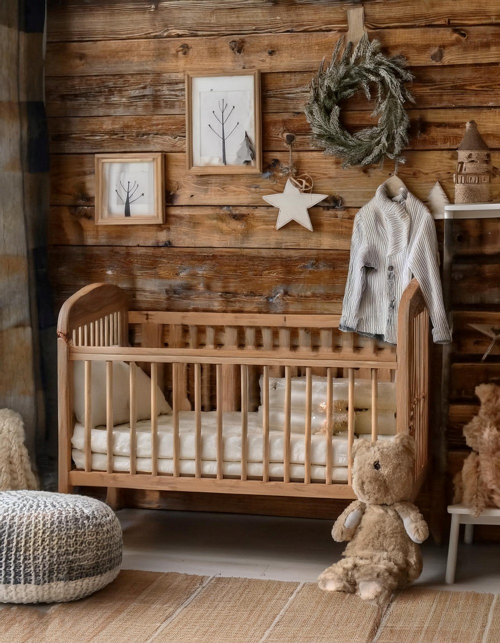 Cabin Style Nursery