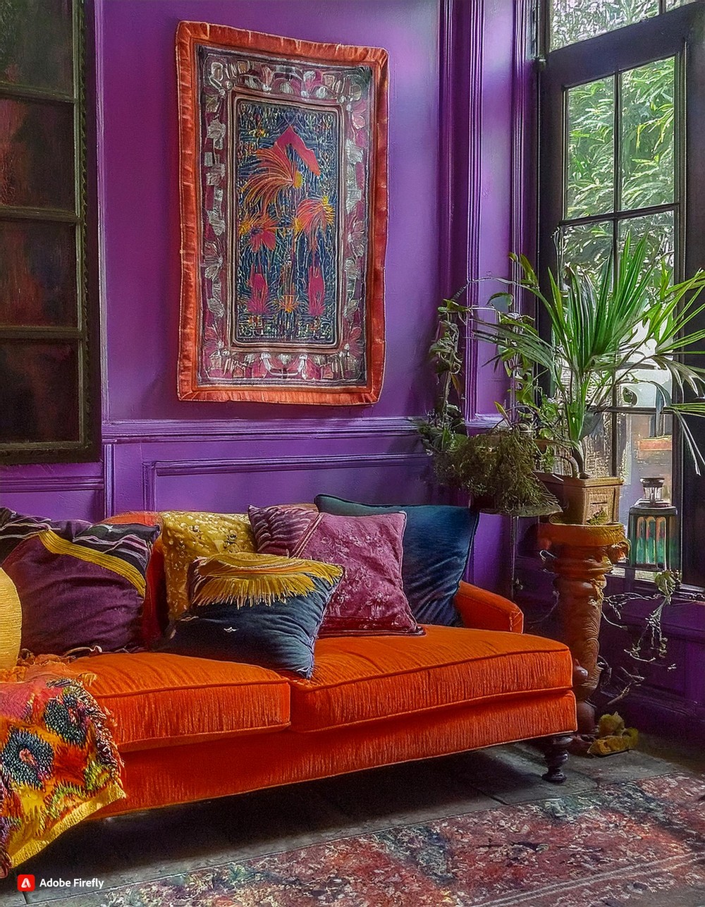 Color Burst Fusion Room