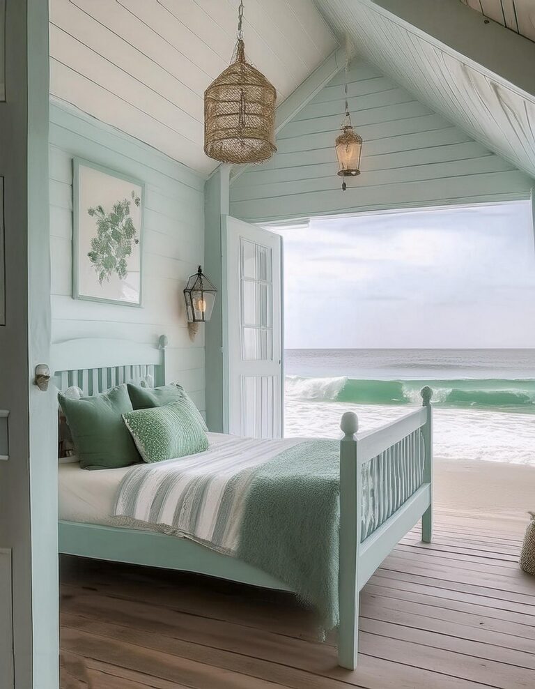 10 Adorable Coastal Farmhouse Bedroom Ideas - Julie Ann Art