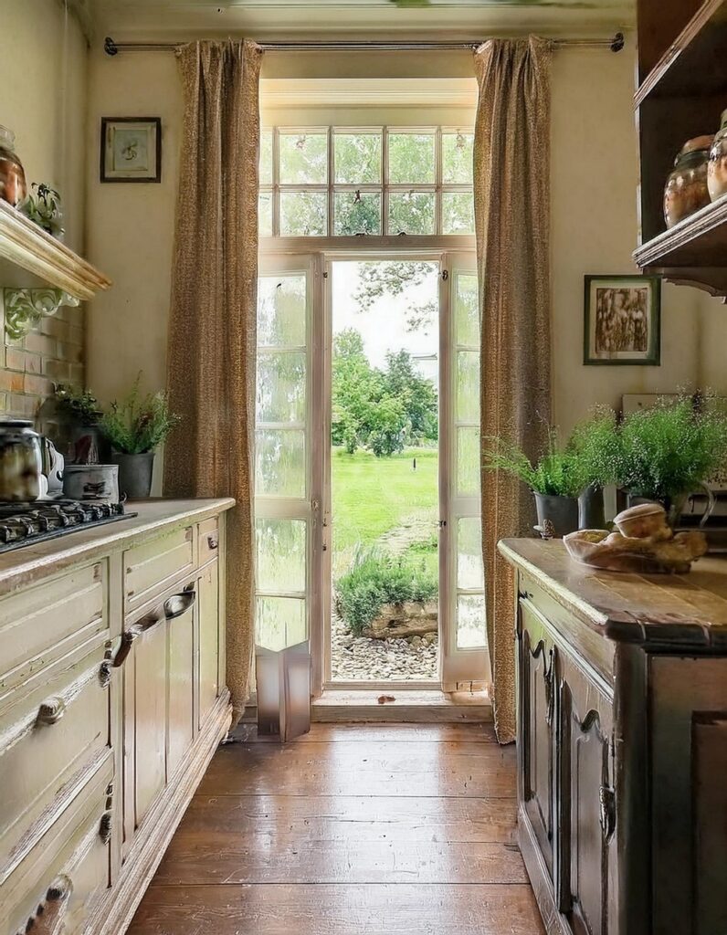 10 Unique Farm House Style Rustic Kitchen Ideas - Julie Ann Art