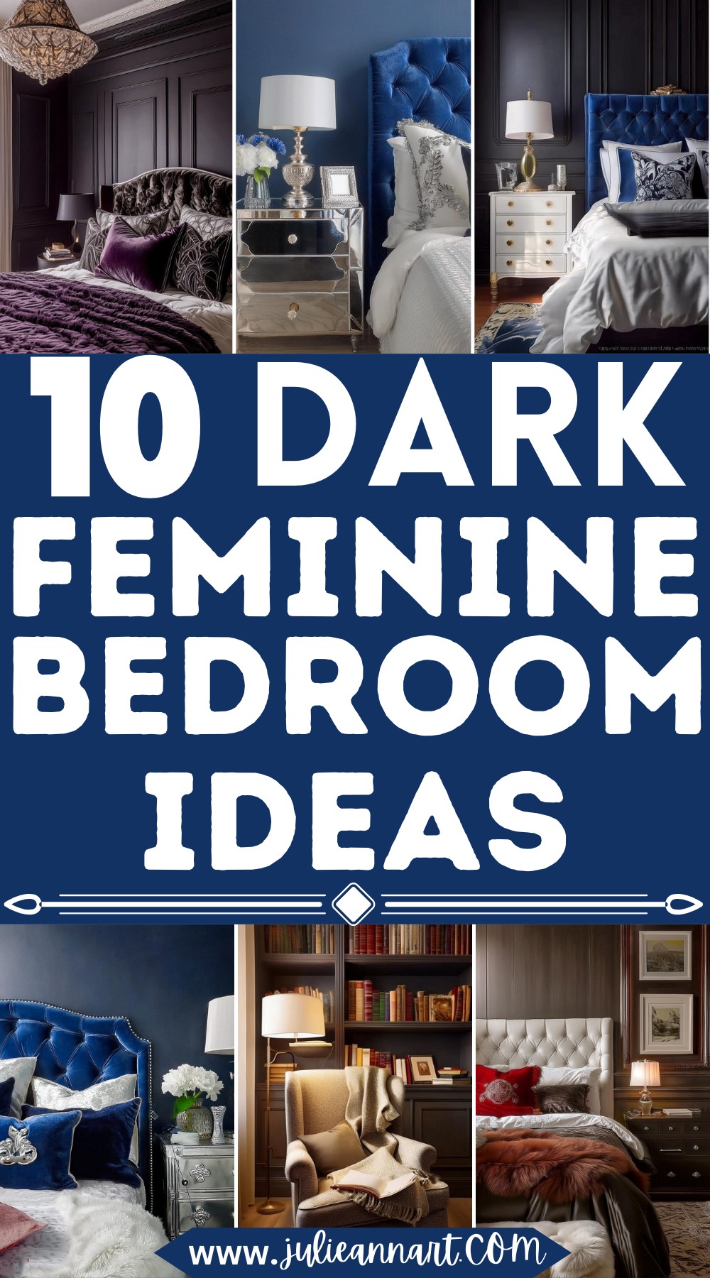 Dark Feminine Bedroom ideas