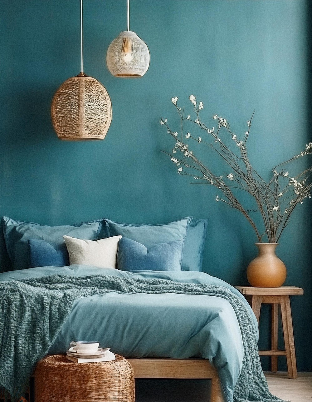 Dusk-Inspired Teal Sanctuary