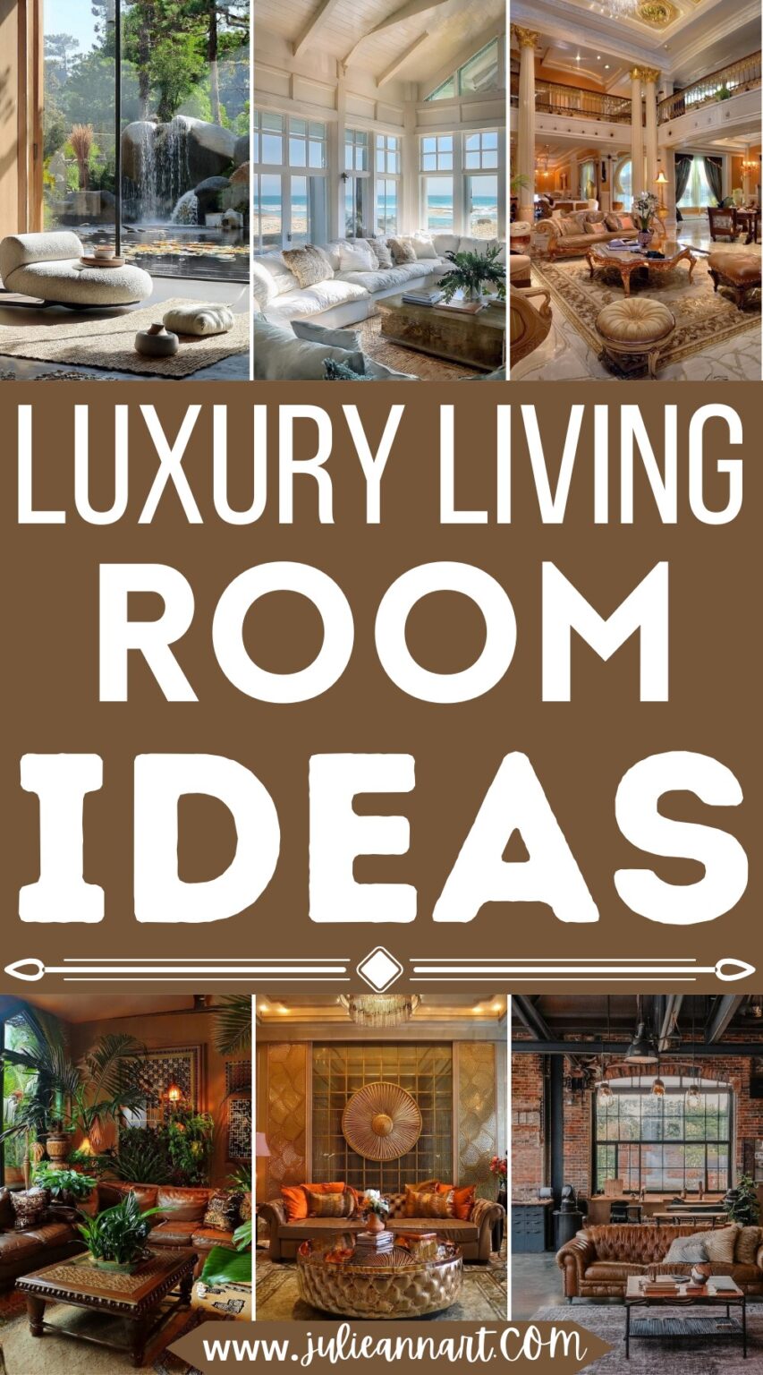 Picture of 10 Super Luxury Living Room Ideas To Stylize Your Home - Julie Ann Art