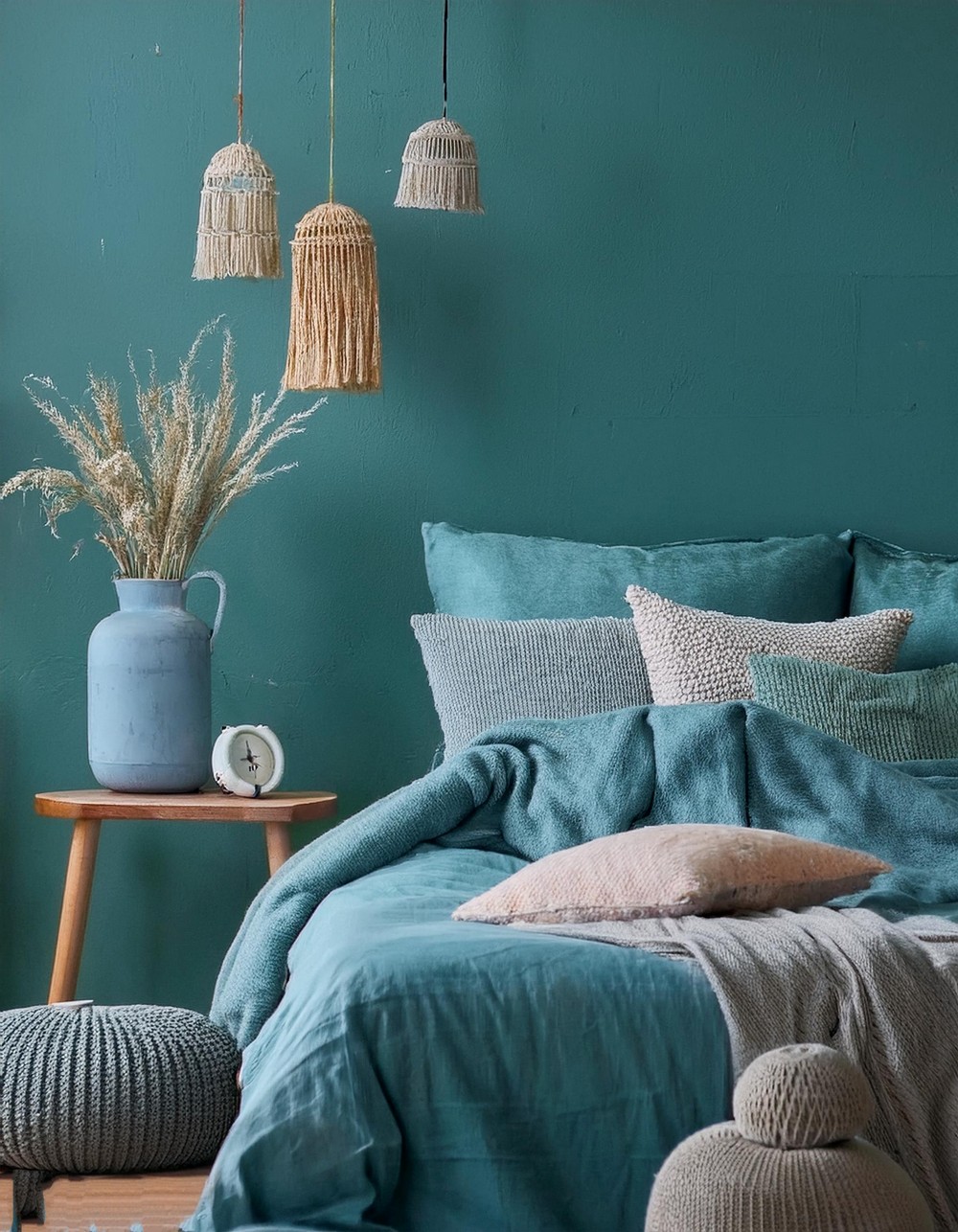 Peaceful Teal Alcove