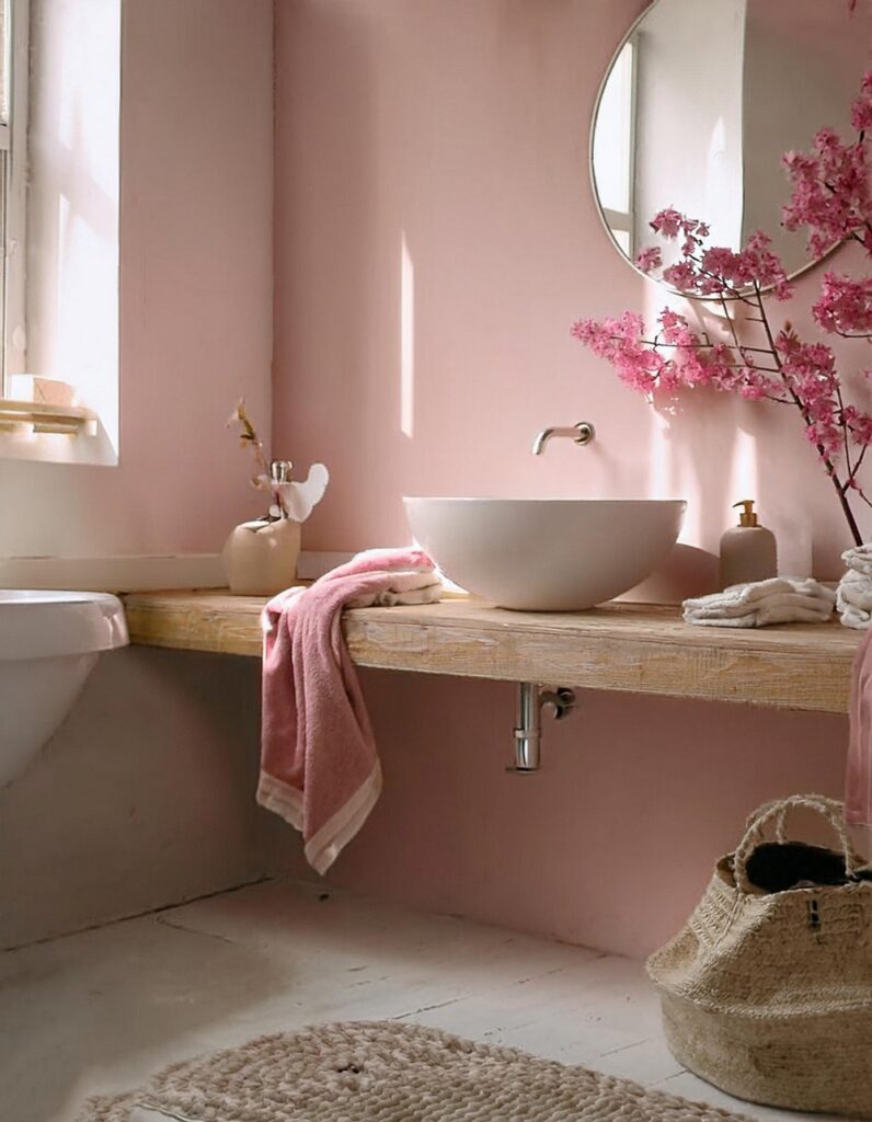 11 Pink Bathroom Decor Ideas For A Decent Girly Vibe - Julie Ann Art