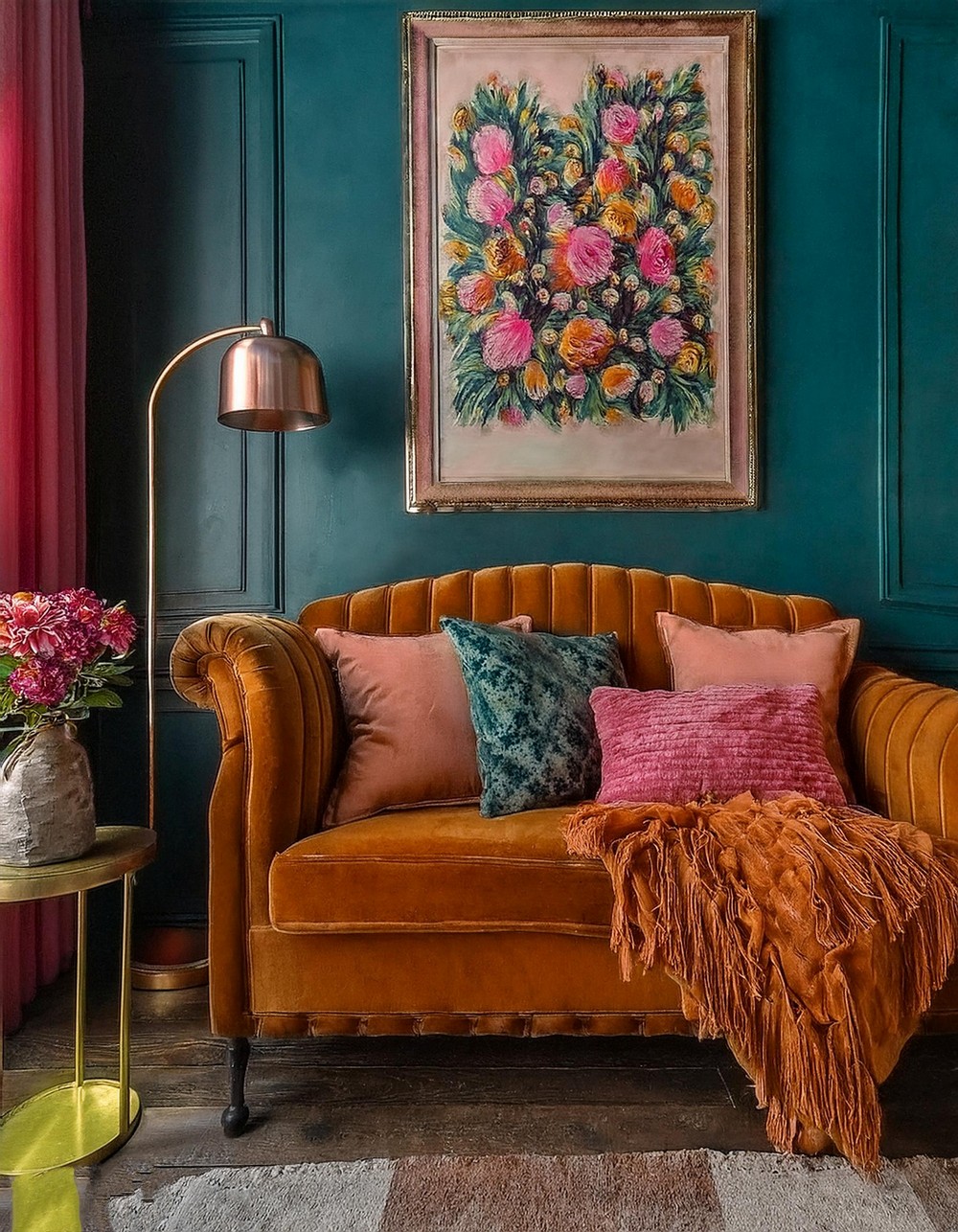 Vivid Teal Escape