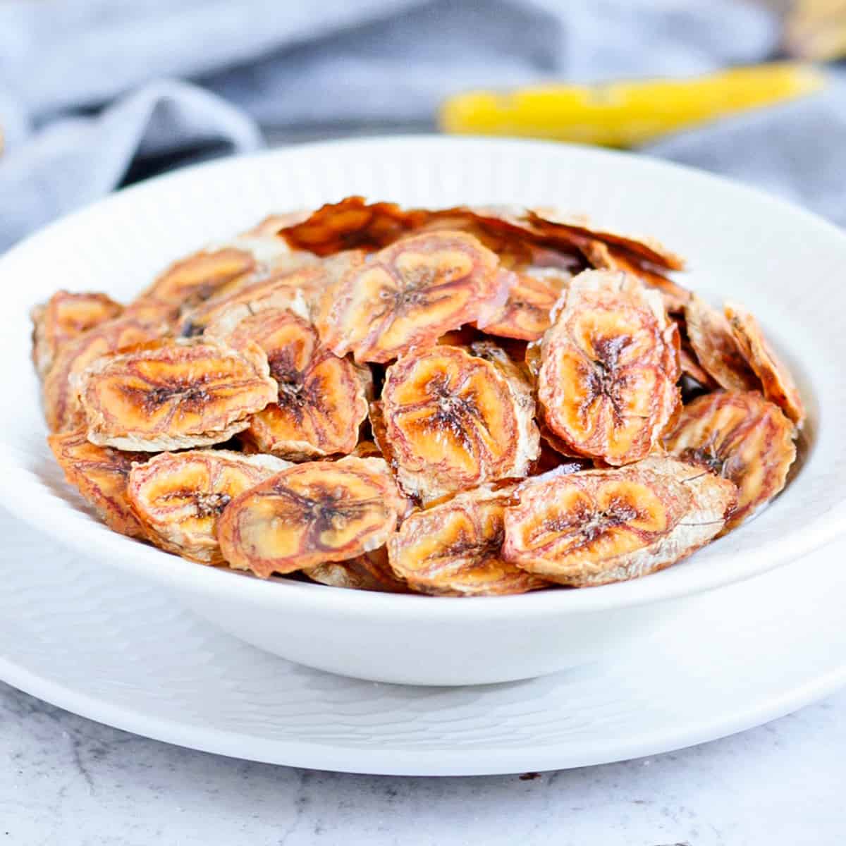 Banana Chips In The Oven