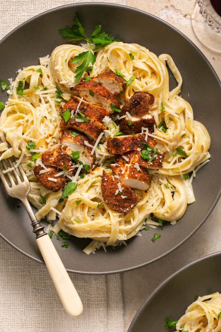 Healthy Chicken Alfredo