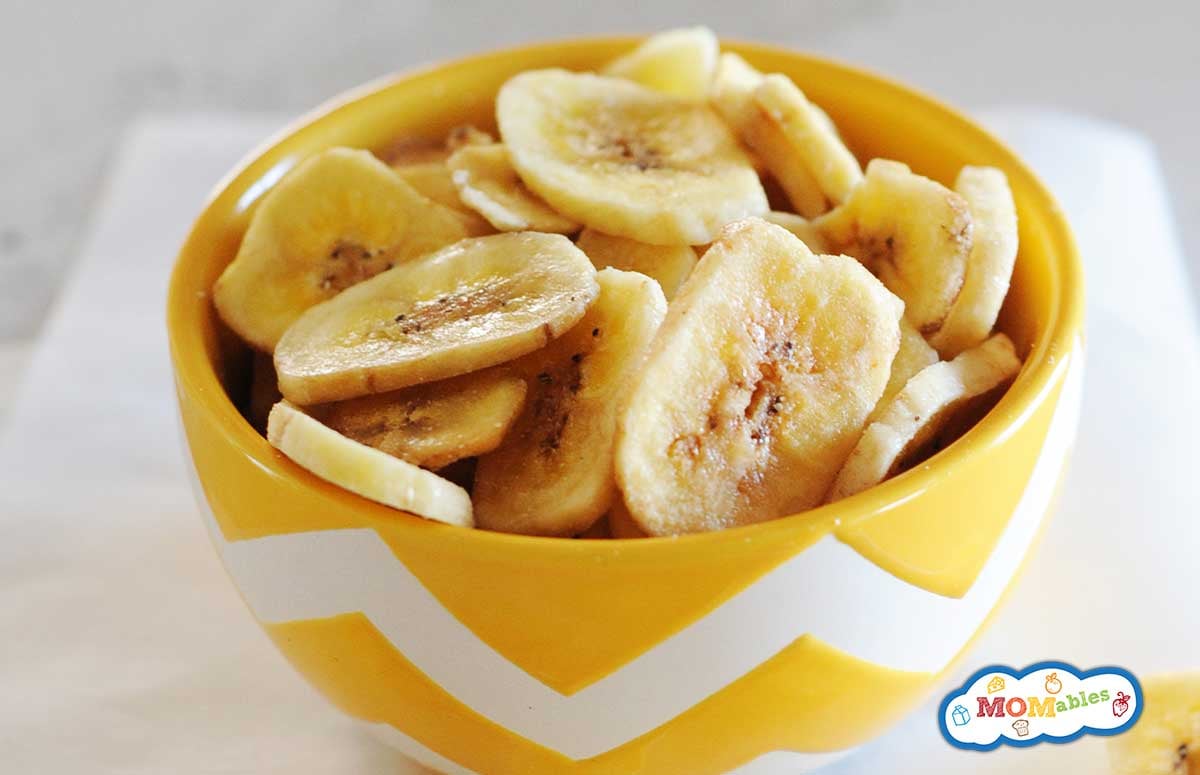 Homemade Baked Banana Chips Recipe