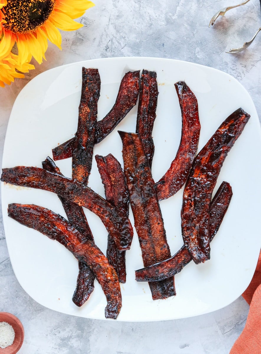 Turn Overripe Bananas Into Banana Peel Bacon