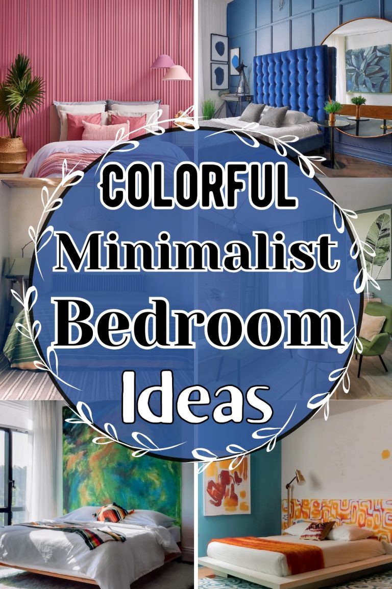 10 Colorful Minimalist Bedroom Decor Ideas - Julie Ann Art