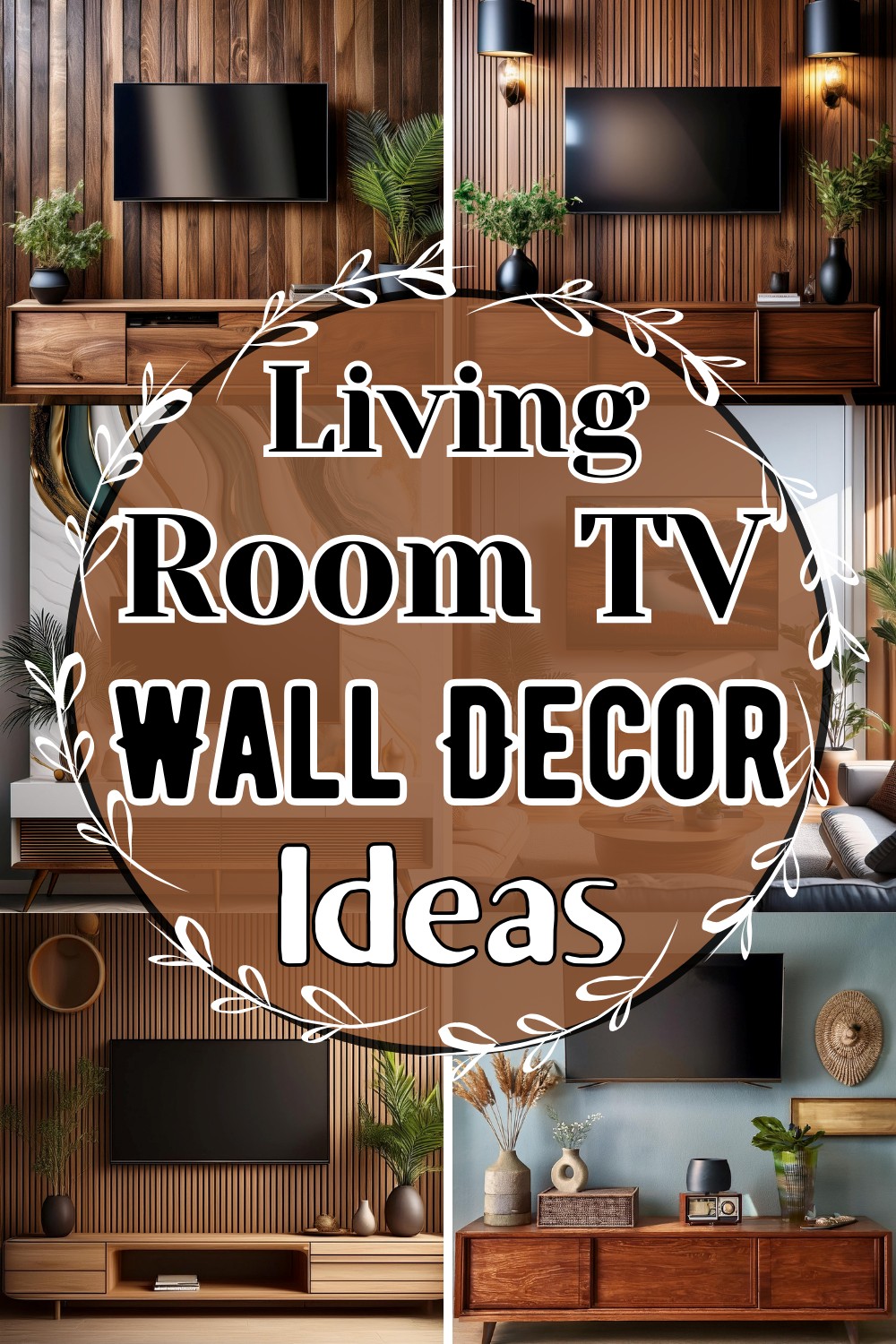 10 Living Room TV Wall Decor Ideas