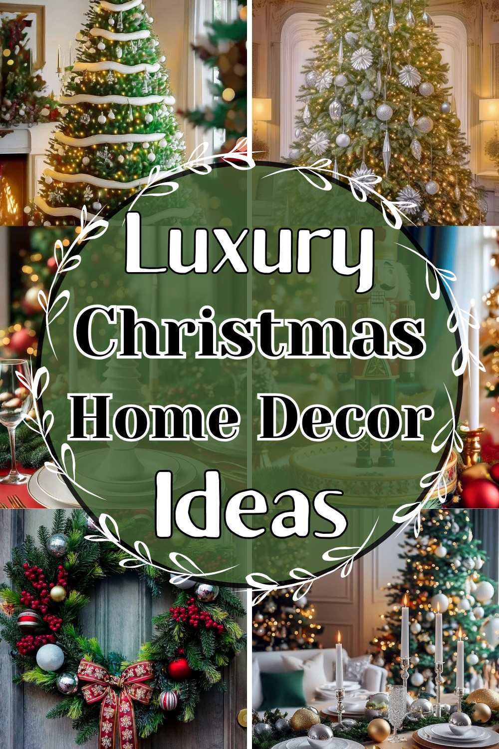 10 Luxury Christmas Home Decor Ideas