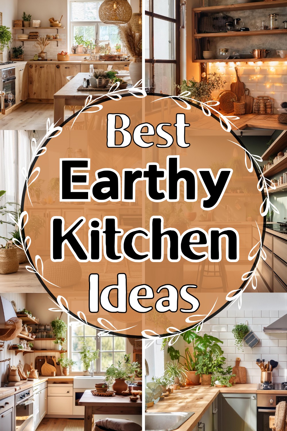 8 Earthy Kitchen Ideas