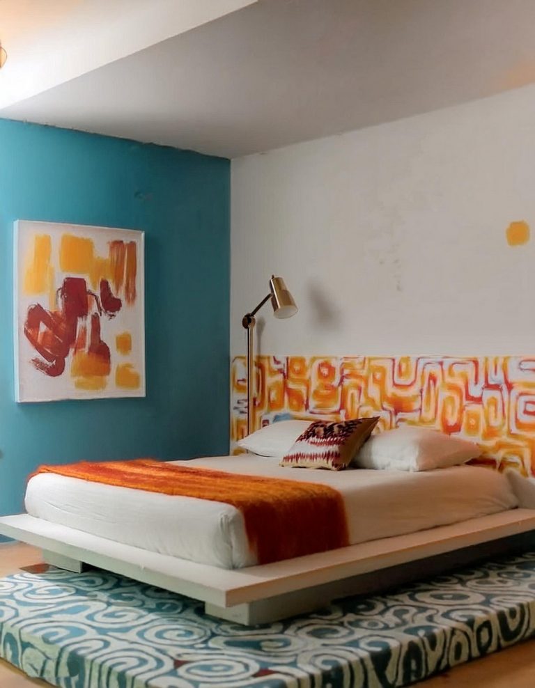 10 Colorful Minimalist Bedroom Decor Ideas - Julie Ann Art