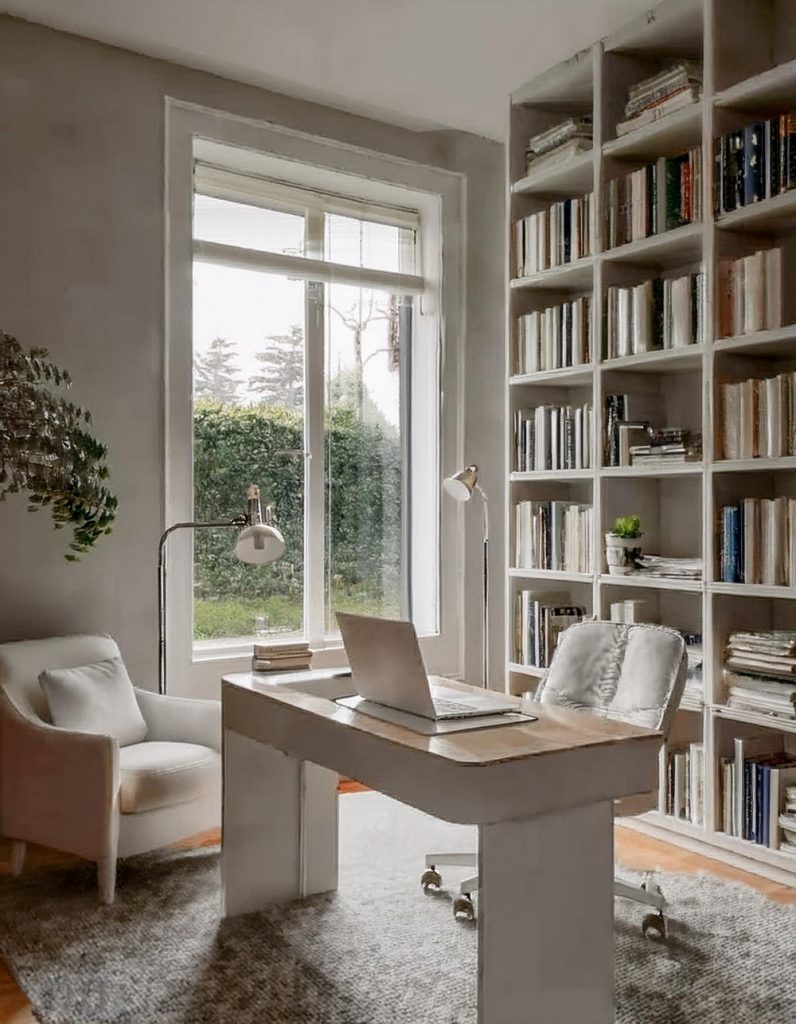 Picture of 10 Super Amazing Modern Home Office Design Ideas - Julie Ann Art