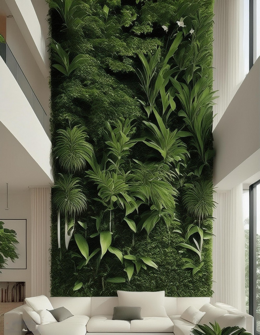 Faux Vining Indoor Plant Wall Decor