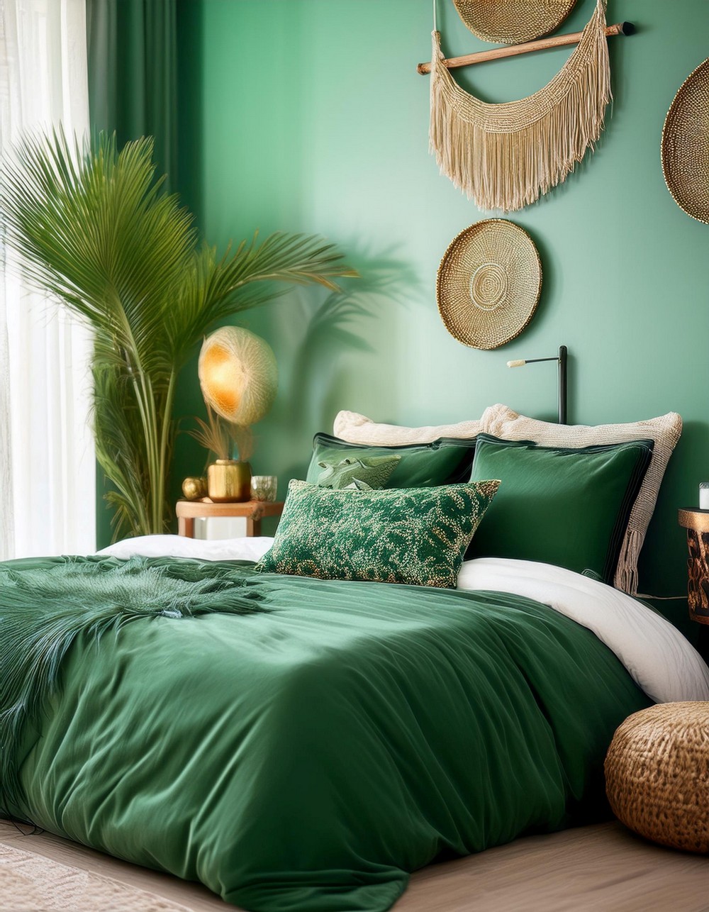 Luxurious Emerald Green