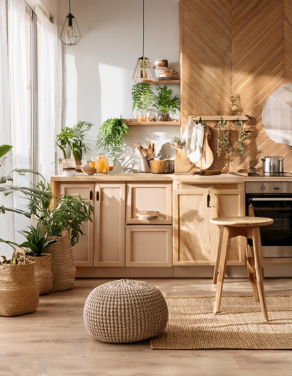 Natural Tones Kitchen