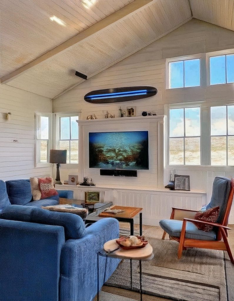 10 Super Soothing Beach House Living Room Decor Ideas - Julie Ann Art