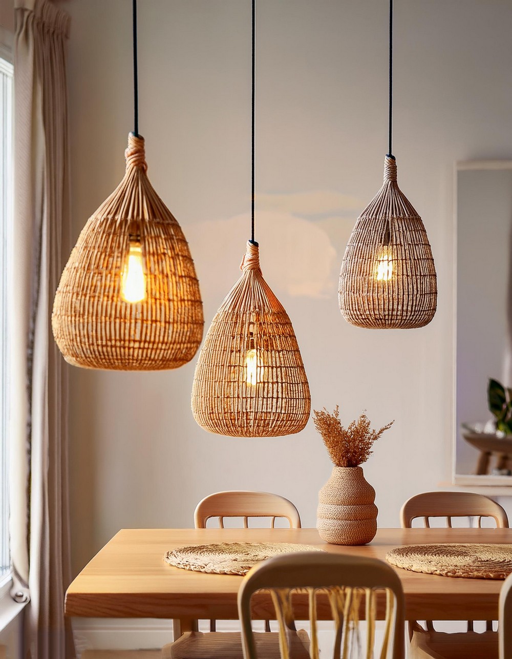 Rope Pendant Lights