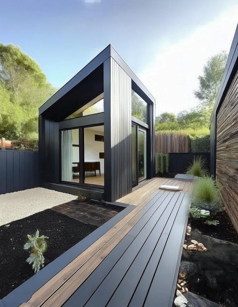 10 Super Stylizing Backyard Guest House Design Ideas - Julie Ann Art