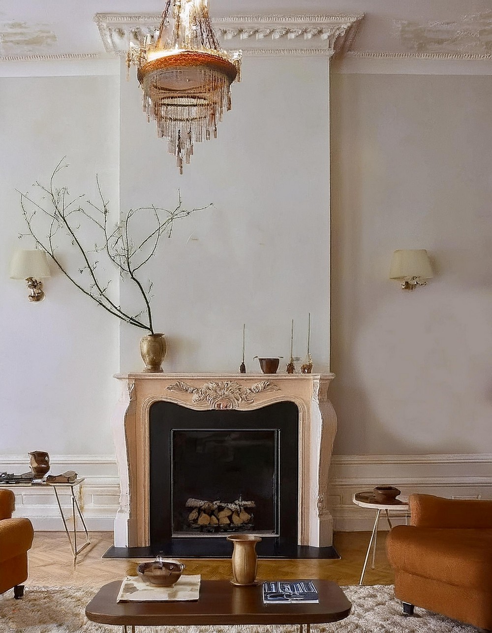 Timeless Fireplace Mantel Design