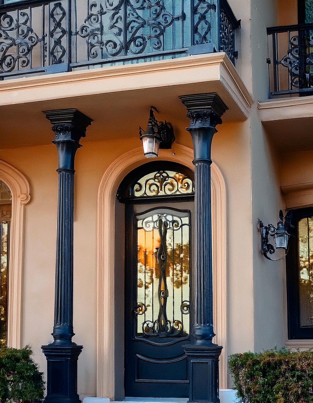 Wrought Iron Accents
