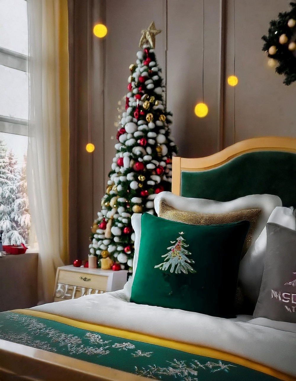 Yves Delorme Noel Bed Linen